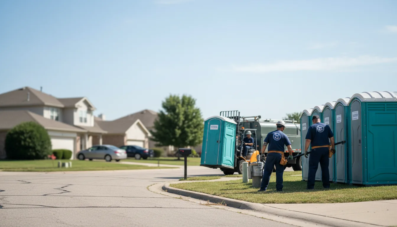 Porta Potty Rental in Newhall, IA near me